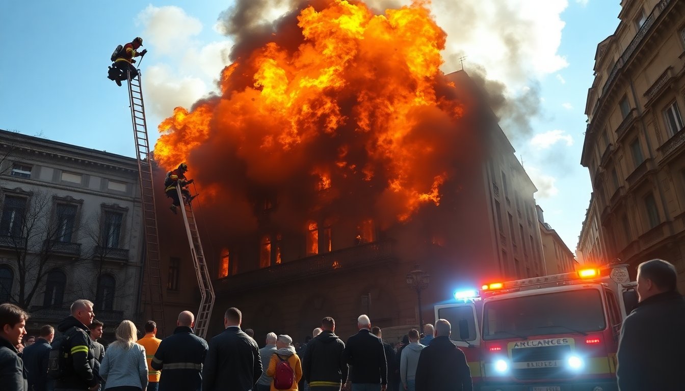 incendio a milano 200 persone evacuate e caos in centro 1761321680