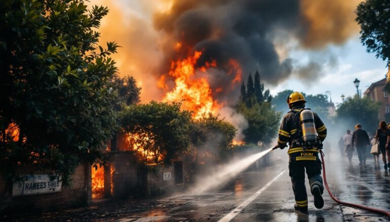 incendio a roma famiglie evacuate in seguito a un rogo massiccio 1760114496