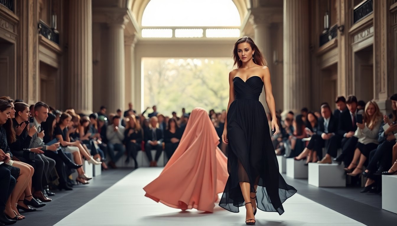 matilde lucidi fa il suo debutto da modella alla settimana della moda di parigi python 1759400148