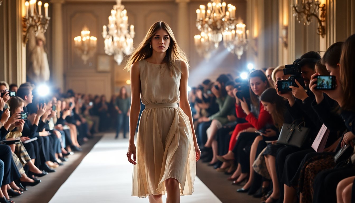 matilde lucidi la giovane stella che incanta alla sfilata miu miu di parigi 1759838161