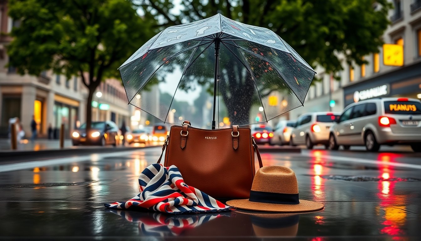 peanuts x coccinelle accessori eleganti per trasformare la pioggia in stile 1760412608