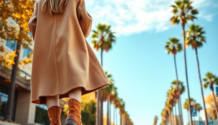 scopri il look easy chic di elsa hosk con ugg a los angeles tendenze moda da non perdere 1761107016