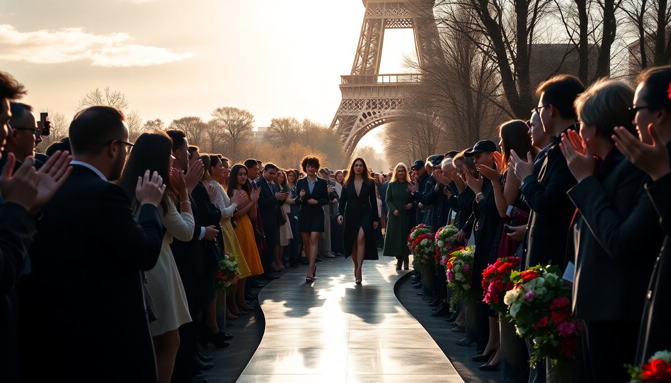 settimana della moda di parigi saint laurent e louis vuitton incantano le celebrita python 1759300415