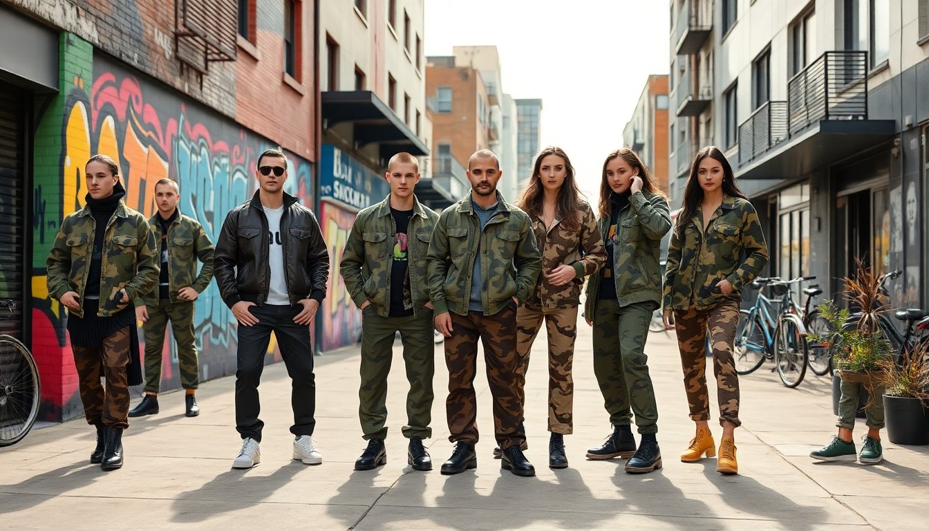 stampa camouflage perche il camouflage e diventato un must have della moda 1761121563