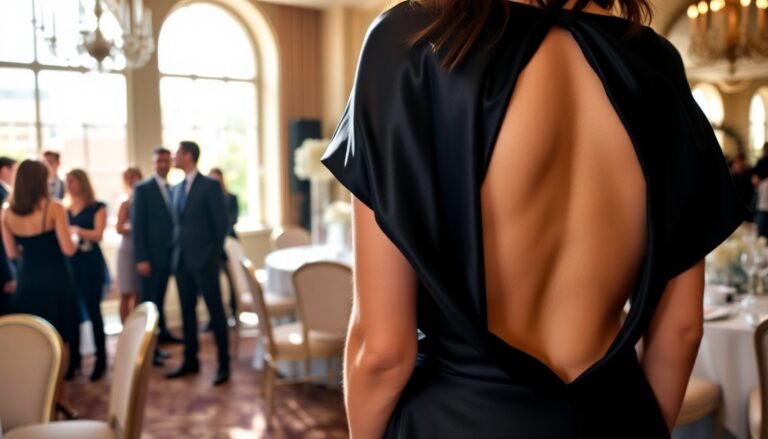 elisabetta canalis strega los angeles con un elegante abito nero cut out 1763609452