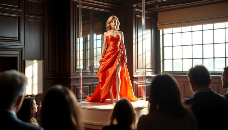 gillian anderson e il vulva dress licona di stile in mostra al madame tussauds 1764335093