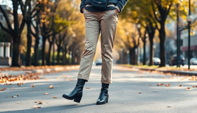 i migliori abbinamenti di pantaloni beige e stivali neri per un inverno alla moda 1762206406