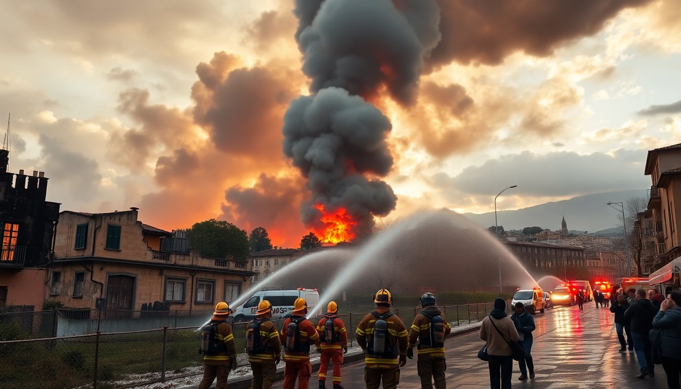 incendio a roma evacuazioni di massa in corso 1762101319