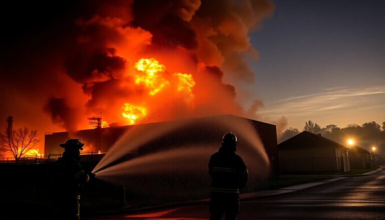 incendio distrugge unindustria chimica in lombardia 1762108525