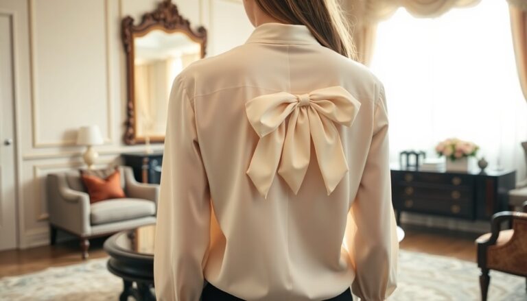 la blusa con fiocco leleganza regale che trasforma il tuo guardaroba 1762340953