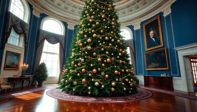 la casa bianca festeggia il natale con melania trump tradizioni e celebrazioni 1764075889