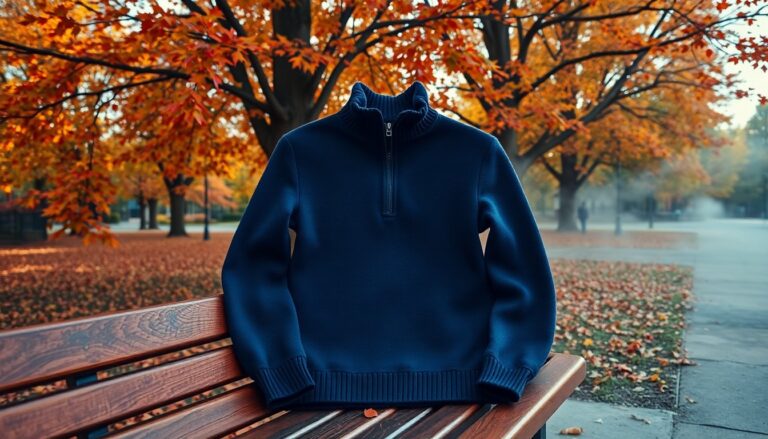 maglione con zip eleganza e versatilita per affrontare linverno 1763482765