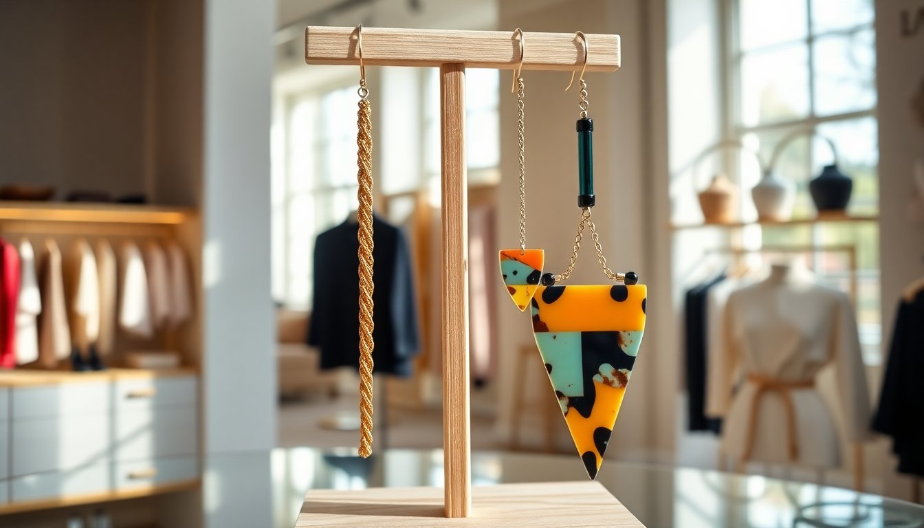 orecchini pendenti asimmetrici scopri le tendenze del 2025 1762112144