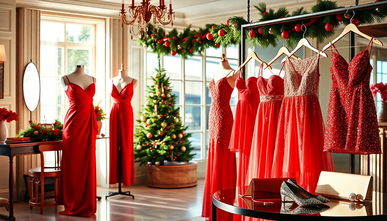 abiti rossi chic i modelli imperdibili per le feste 1766140264