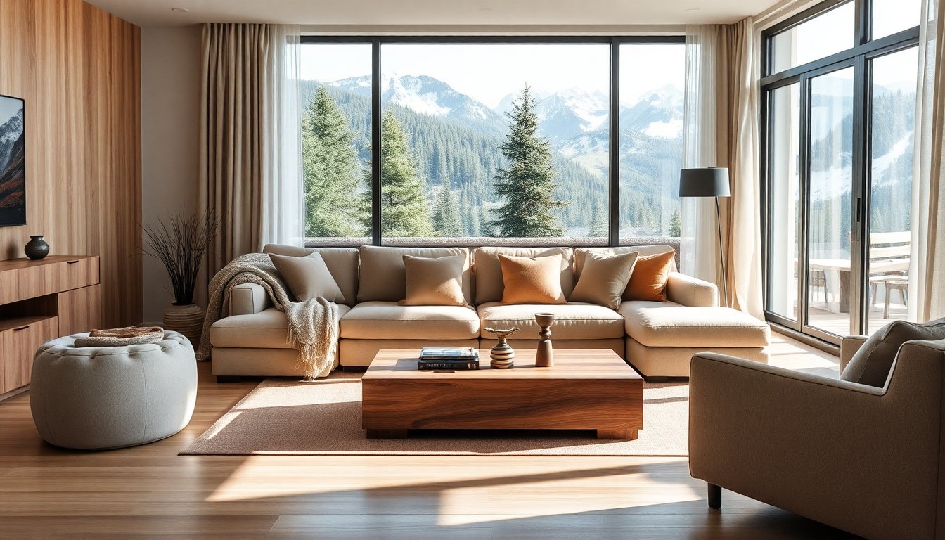 arredare il soggiorno con eleganza stile alpino moderno per un ambiente raffinato 1764866114