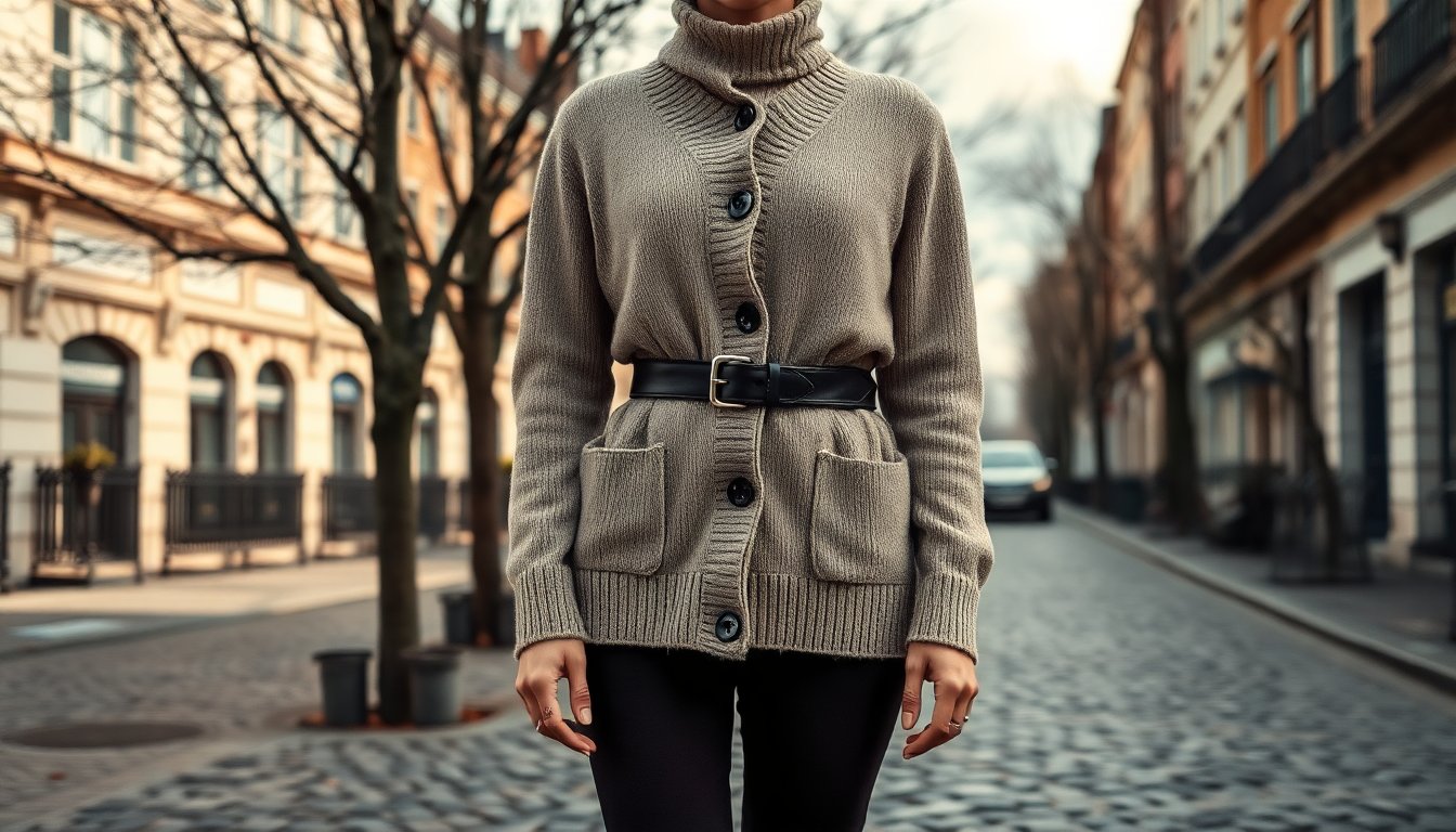 cardigan invernale con cintura 5 modi per indossarlo con stile 1766794933