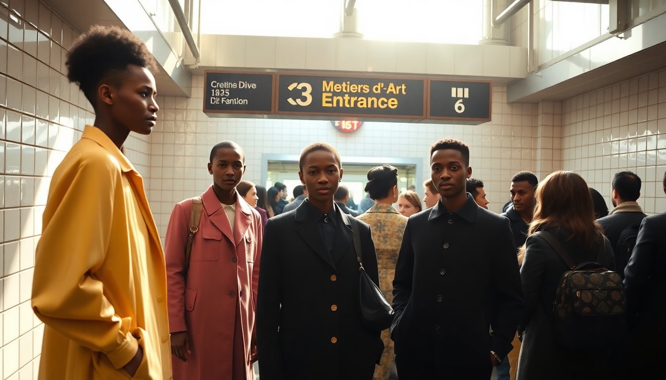 chanel metiers dart 2026 la collezione di matthieu blazy presentata nella metropolitana di new york 1764991387