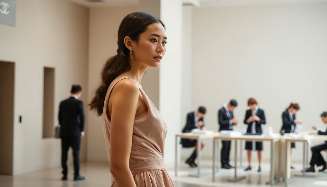 chanel svela la prima collezione metiers dart a seul il 26 maggio 1766545173