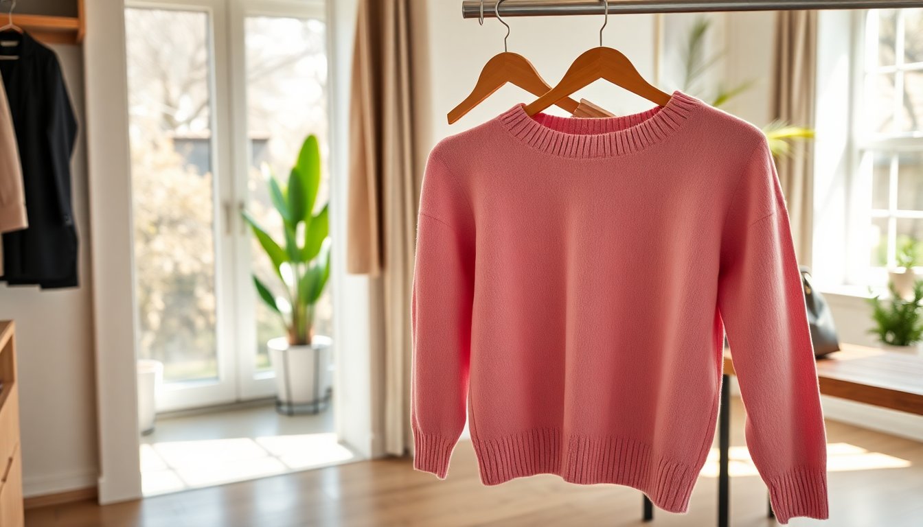 come abbinare un maglione rosa per un look elegante e raffinato 1766199237