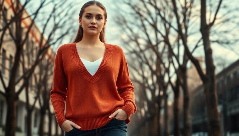 consigli di stile per indossare il maglione a v nel 2025 le tendenze da non perdere 1765216488