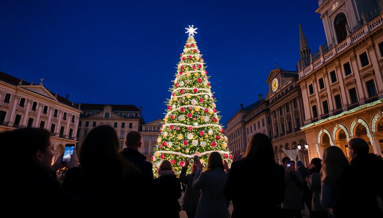 giulia salemi illumina il natale a milano con un tocco di stile 1765523073