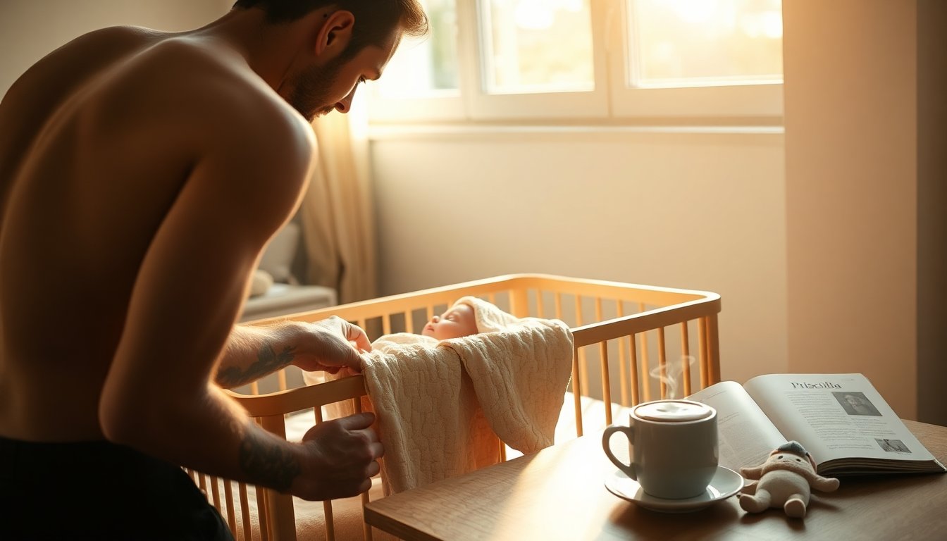 il nuovo stile di tony effe la gioia della paternita con priscilla 1765836239