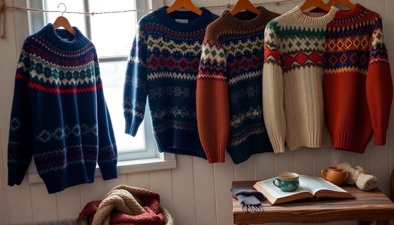 maglioni fair isle eleganza versatile per un inverno alla moda 1766593472