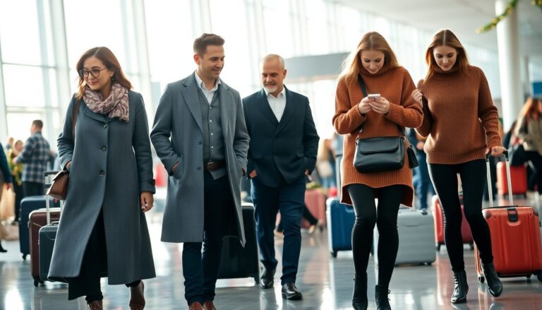 outfit perfetti per viaggiare in aeroporto durante le festivita idee di stile da non perdere 1766504884