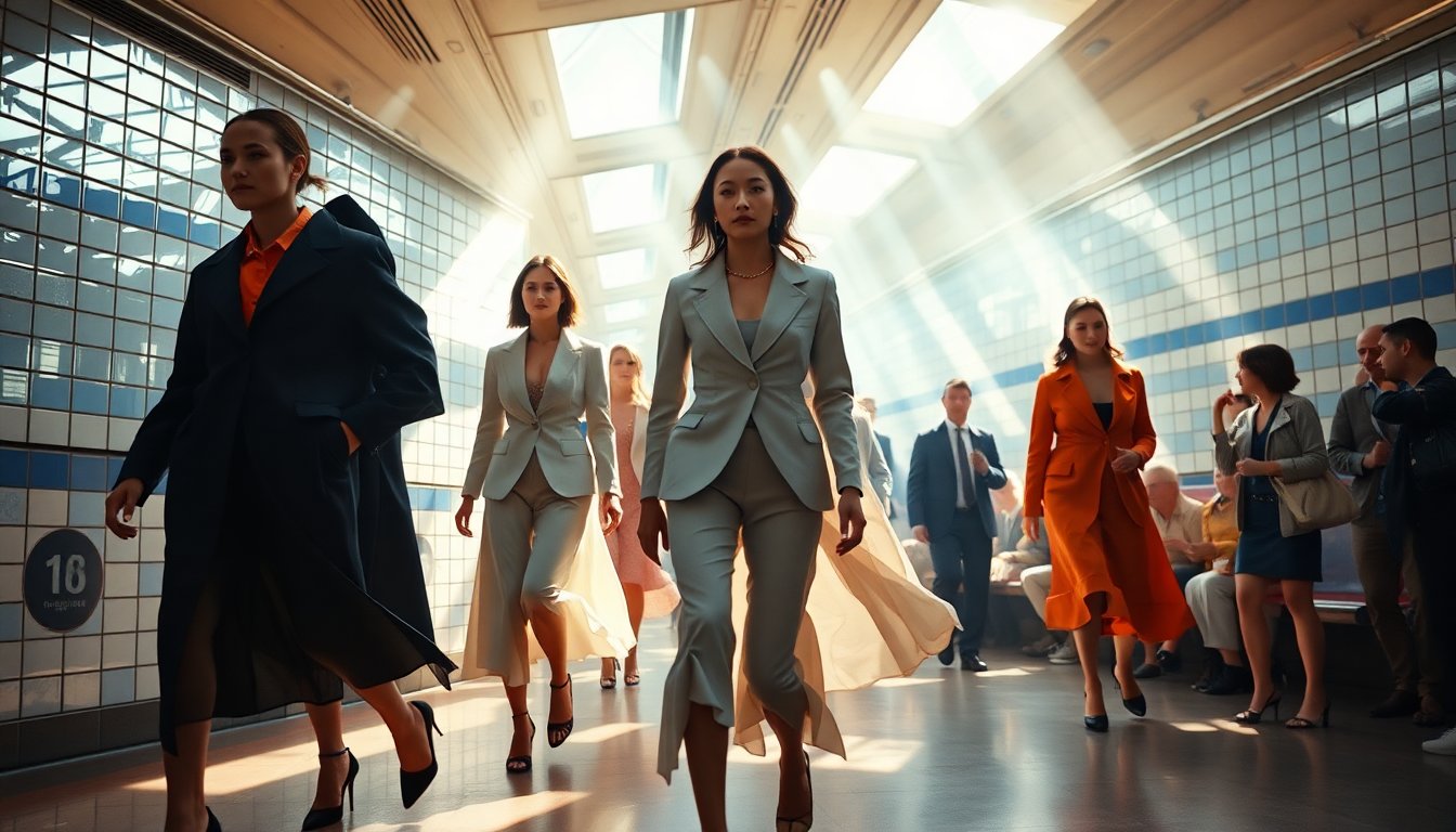 sfilata chanel metiers dart 2026 un evento straordinario nella metropolitana di new york 1764965676