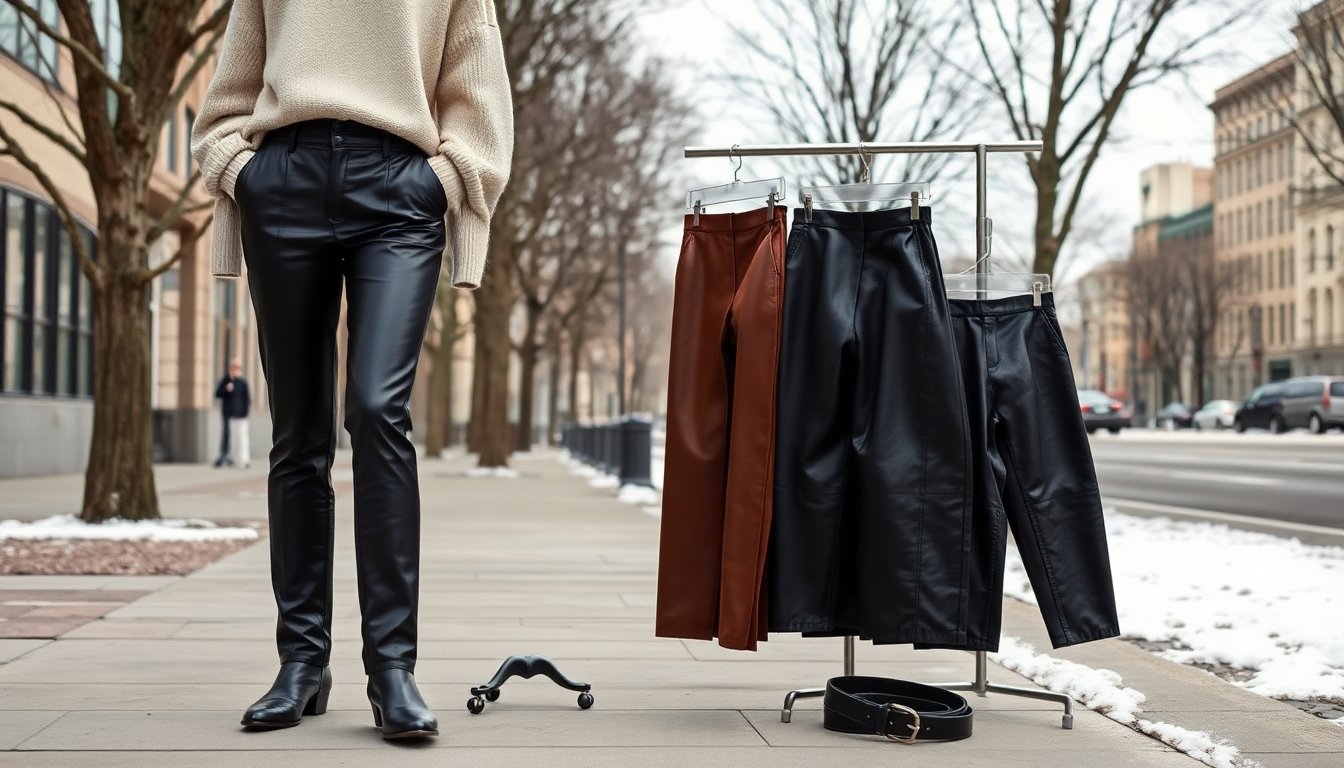 tendenze pantaloni in pelle per linverno 2025 scopri i modelli must have 1765064916