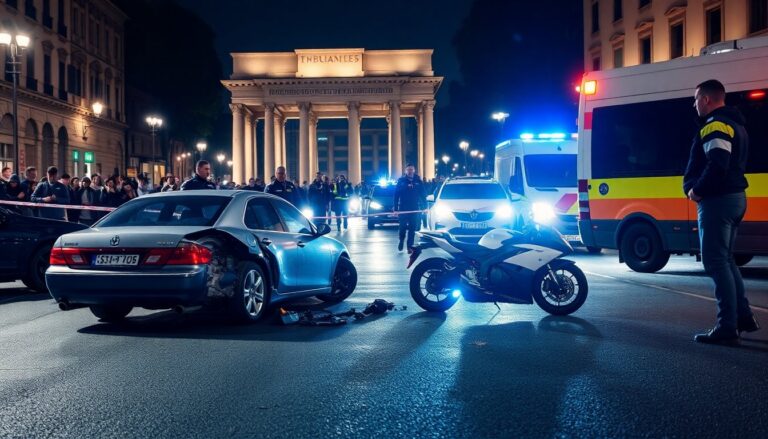 tragico incidente stradale a roma due vittime 1766271780