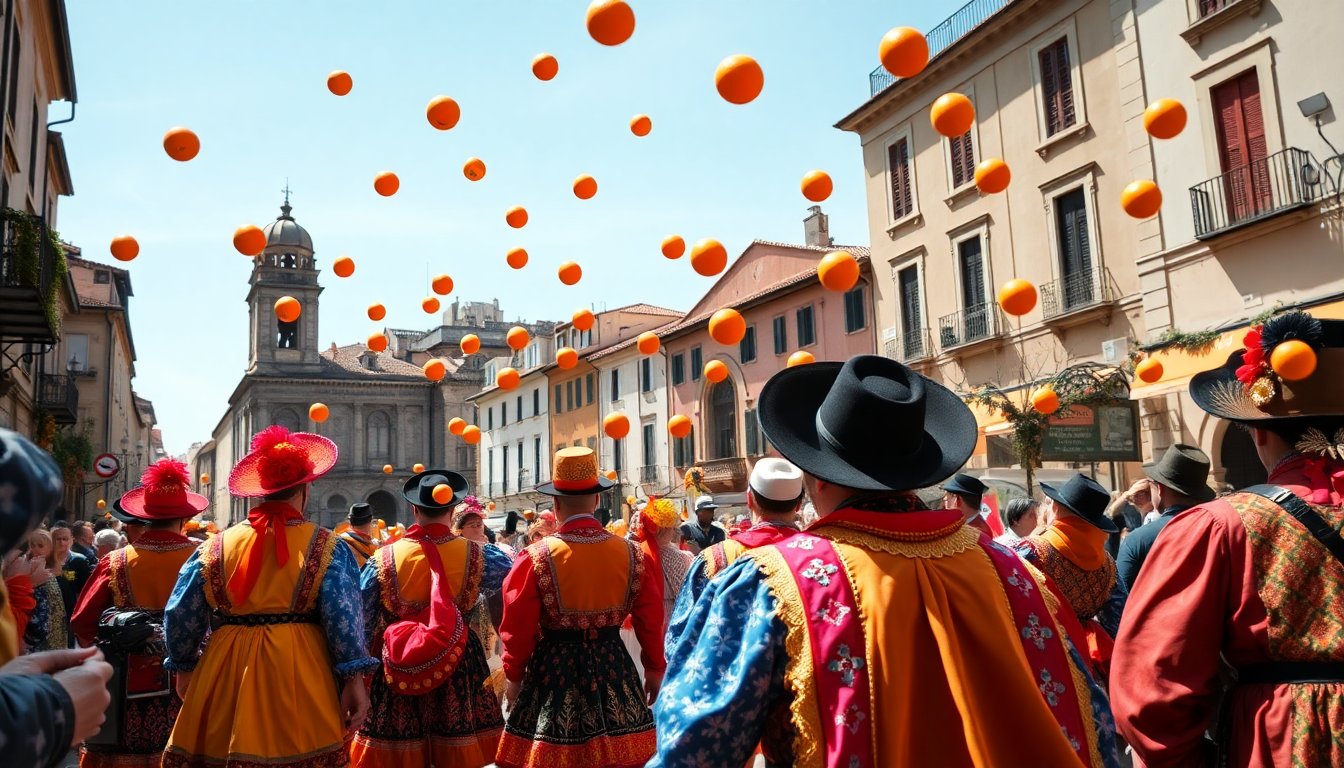 carnevale di ivrea 2026 eventi imperdibili e la famosa battaglia delle arance 1769715134