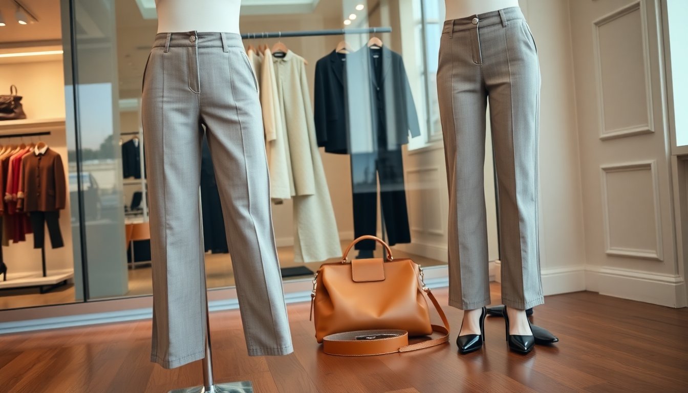 come abbinare i pantaloni eleganti a vita bassa per un look sofisticato e alla moda 1768808333