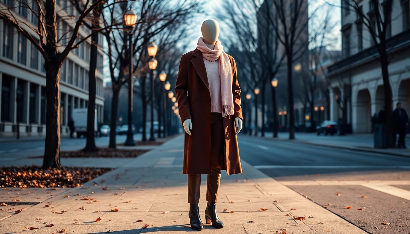 come abbinare il marrone e il rosa per un look invernale elegante e raffinato 1767335745