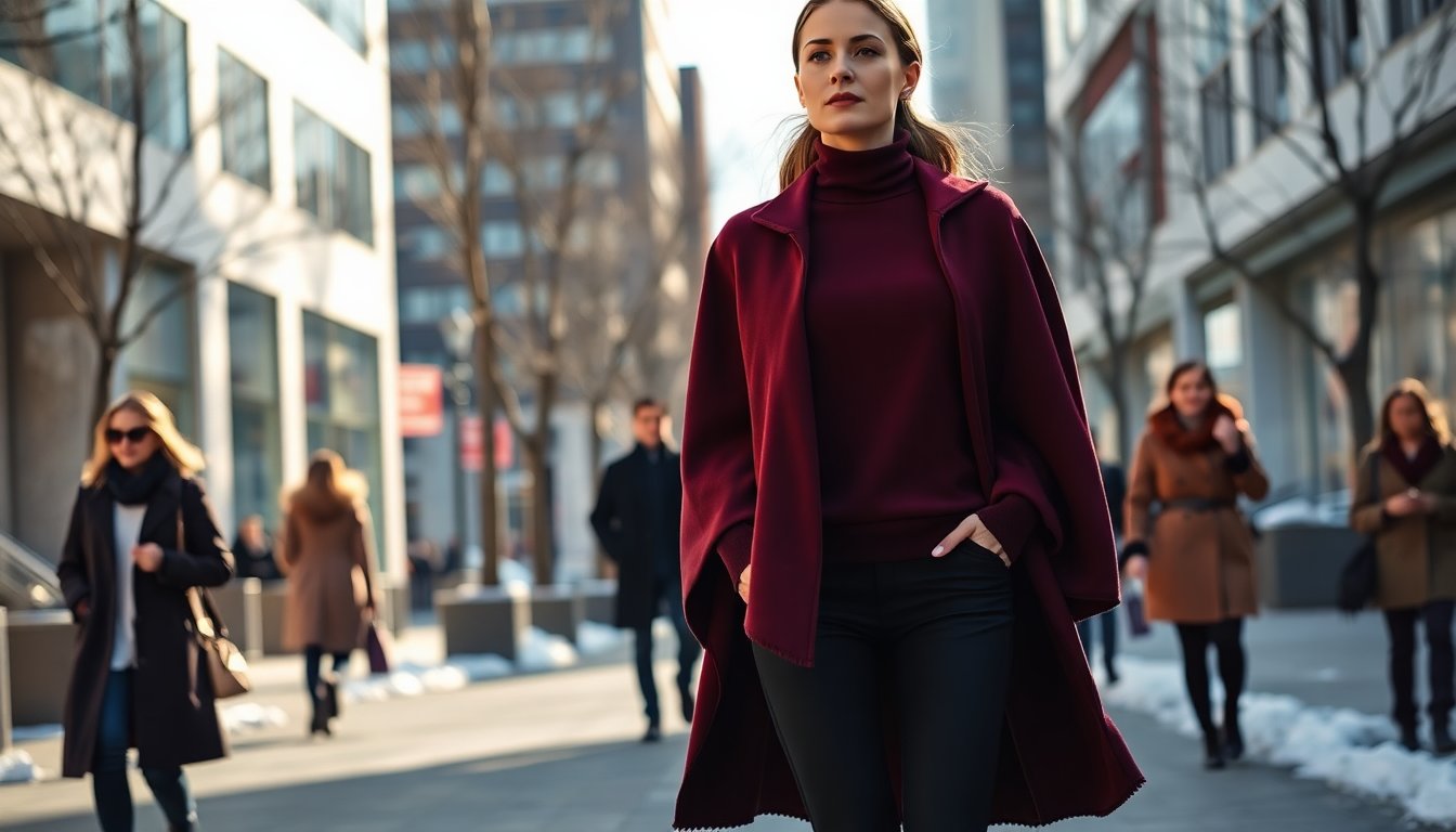 guida alla mantella come indossarla per un look contemporaneo nellinverno 2026 1768215904