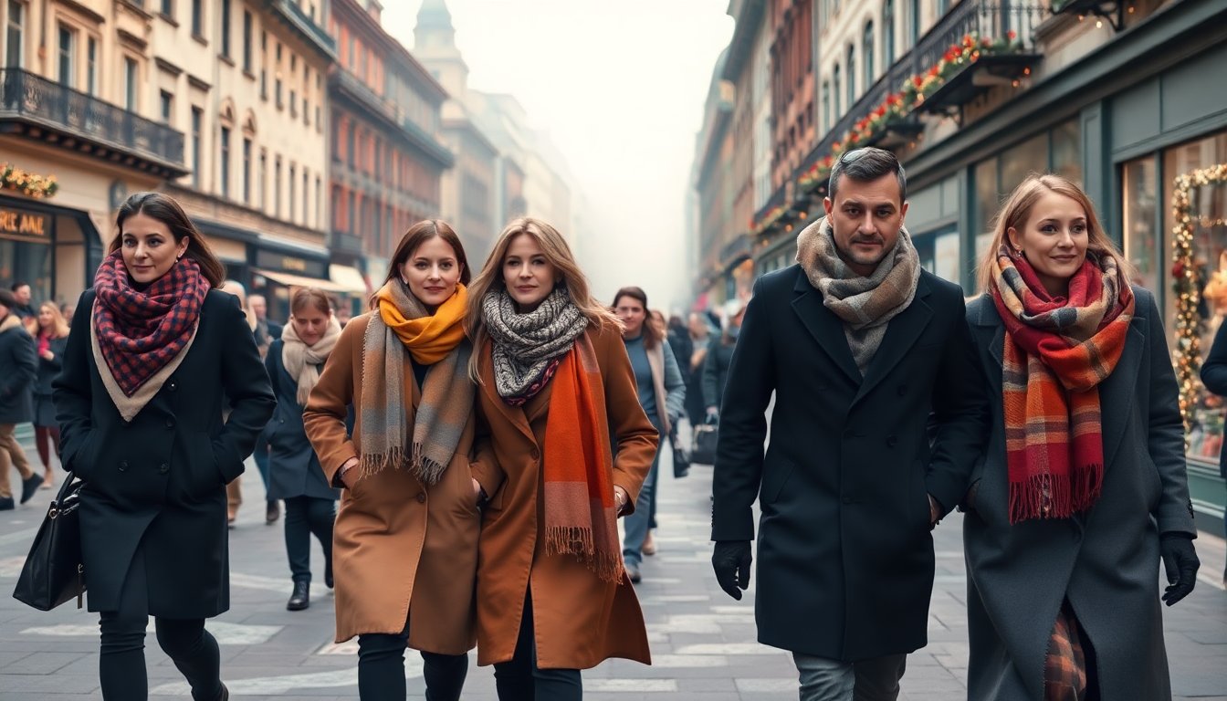 sciarpe a triangolo guida stile per indossarle eleganti questo inverno 1767705843