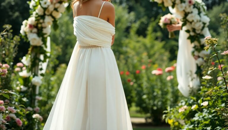 tendenze abiti da sposa 2026 vita bassa e drappeggi eleganti per il matrimonio perfetto 1768334686
