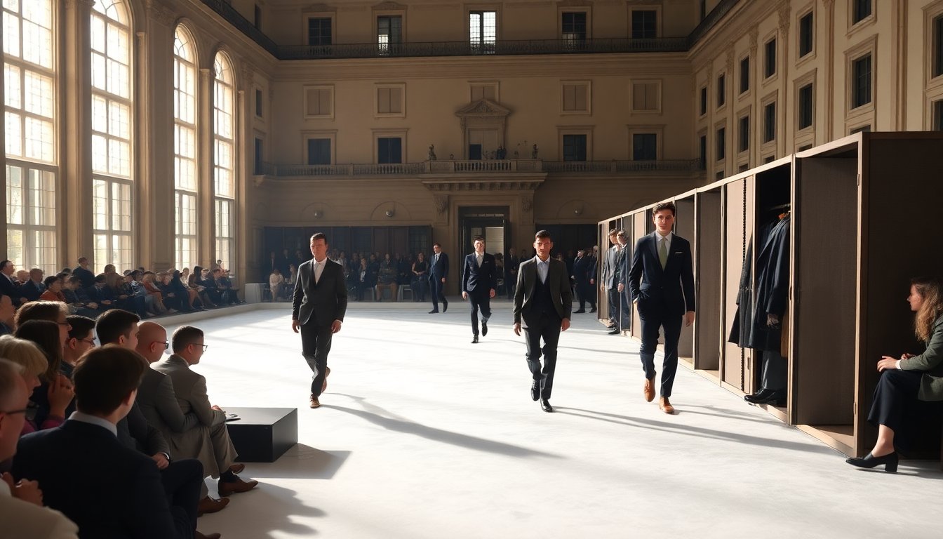 zegna apre la milano fashion week 2026 con una collezione che celebra la memoria e leleganza 1768629469