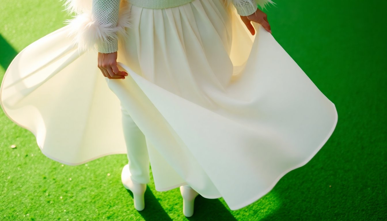 arisa a sanremo 2026 total white e piume sul green carpet che hanno conquistato tutti 1771961785