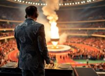 gabry ponte protagonista alla cerimonia di chiusura milano cortina 2026 con un look marras 1771910086