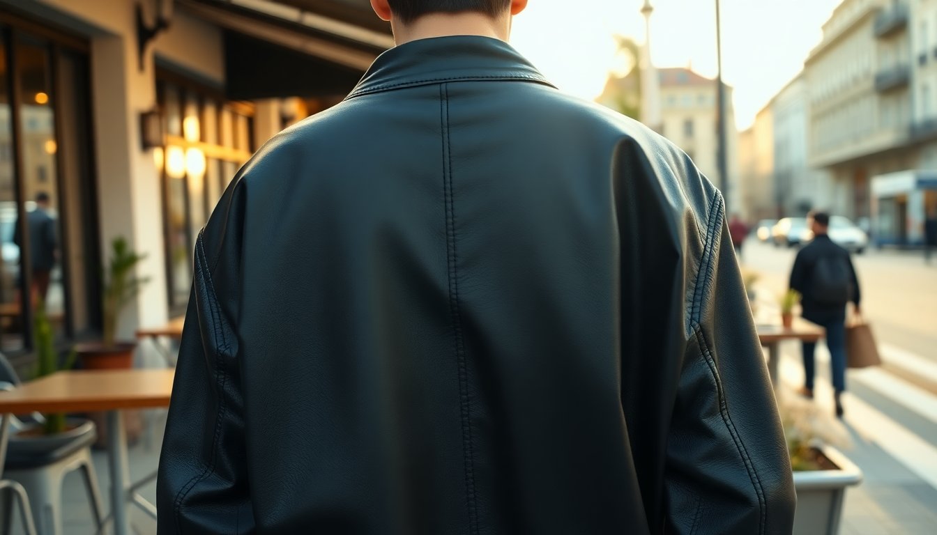 giacca di pelle oversize come indossare il capospalla trend della primavera 2026 1771387340