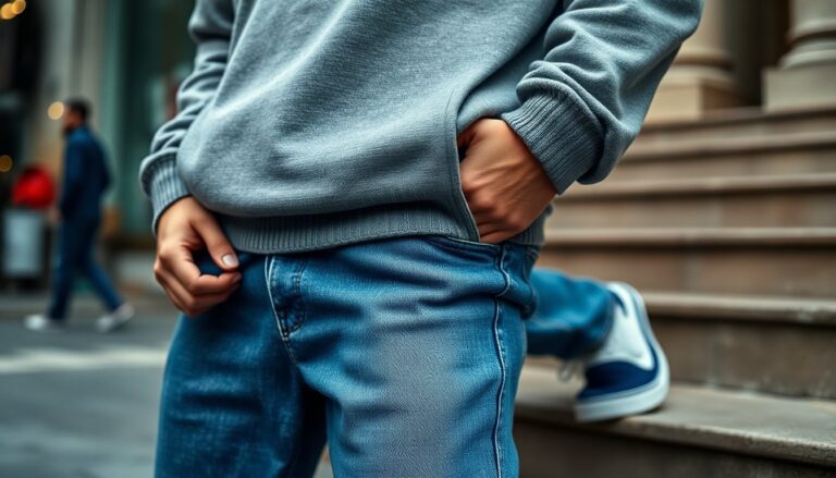 perche il maglione mezza zip con jeans baggy e la combinazione perfetta per uno stile senza sforzo 1771500748