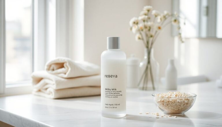 scopri il latte viso milky toner di rebeya lanciato da belen rodriguez 1771729085