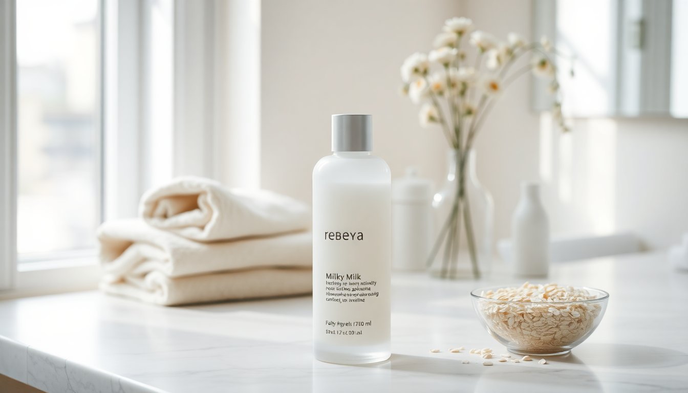 scopri il latte viso milky toner di rebeya lanciato da belen rodriguez 1771729085