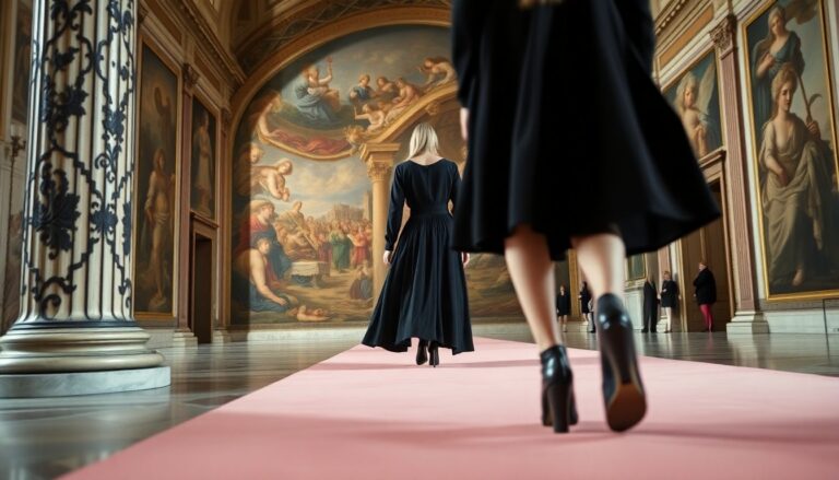 valentino a roma la sfilata di palazzo barberini per la collezione ai 202627 1770963202
