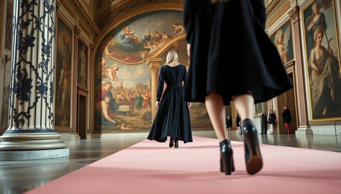 valentino a roma la sfilata di palazzo barberini per la collezione ai 202627 1770963202