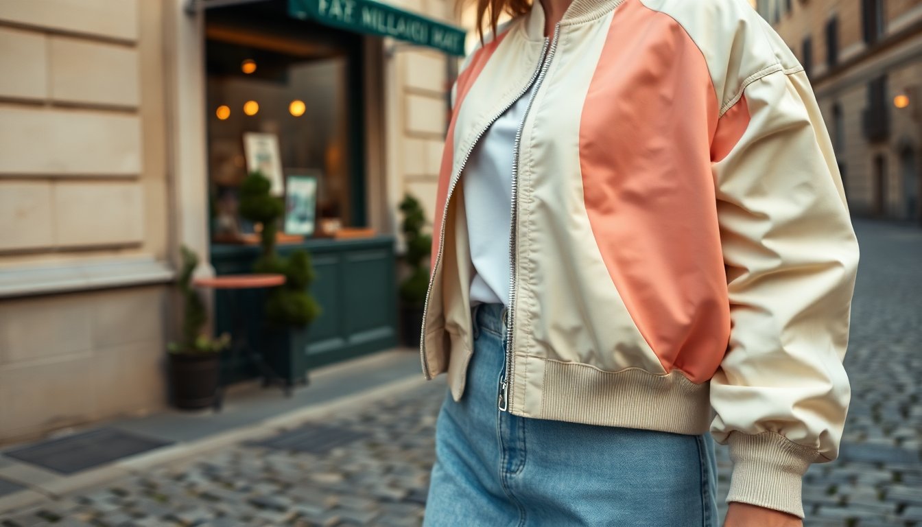 bomber donna primaverile come indossarlo con stile 1773921477