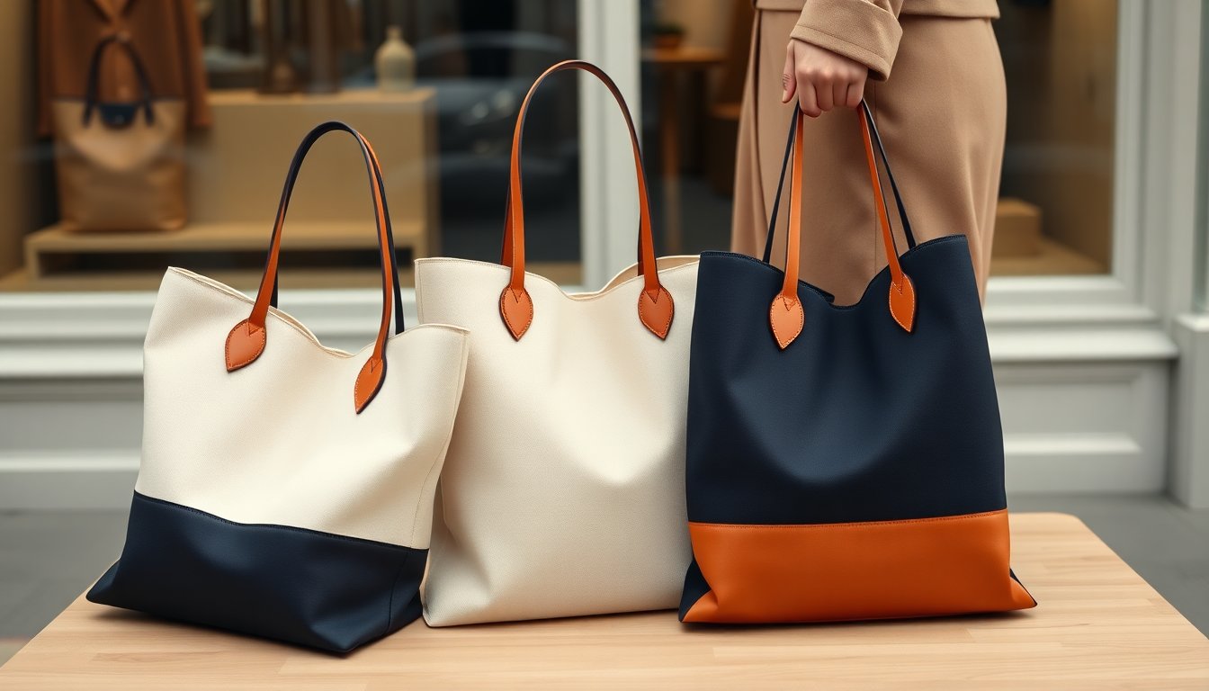 borse bicolor in canvas e pelle modelli e come indossarli la primavera 2026 1774463589