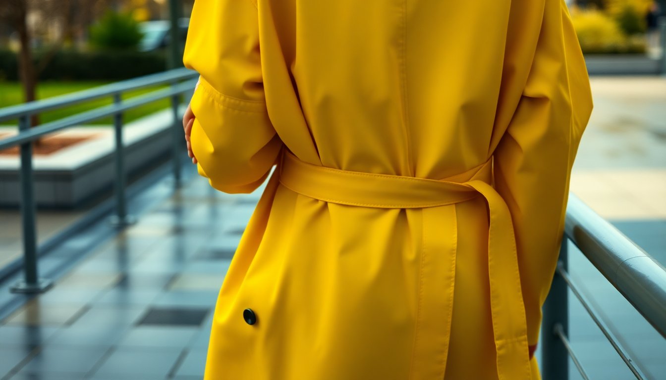 come indossare limpermeabile giallo questa primavera 2026 1772434718