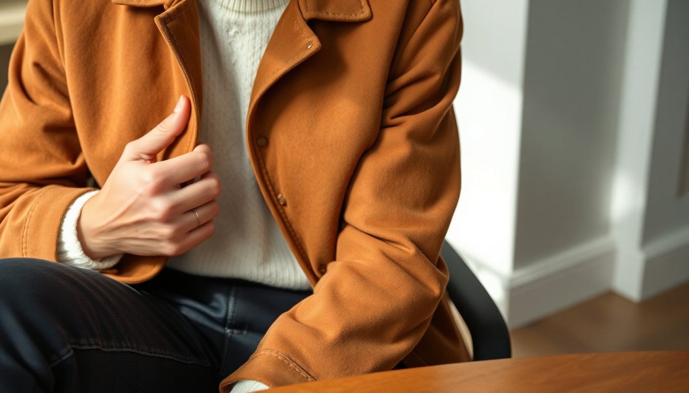 giacca in suede modelli e abbinamenti per la mezza stagione 1773050358